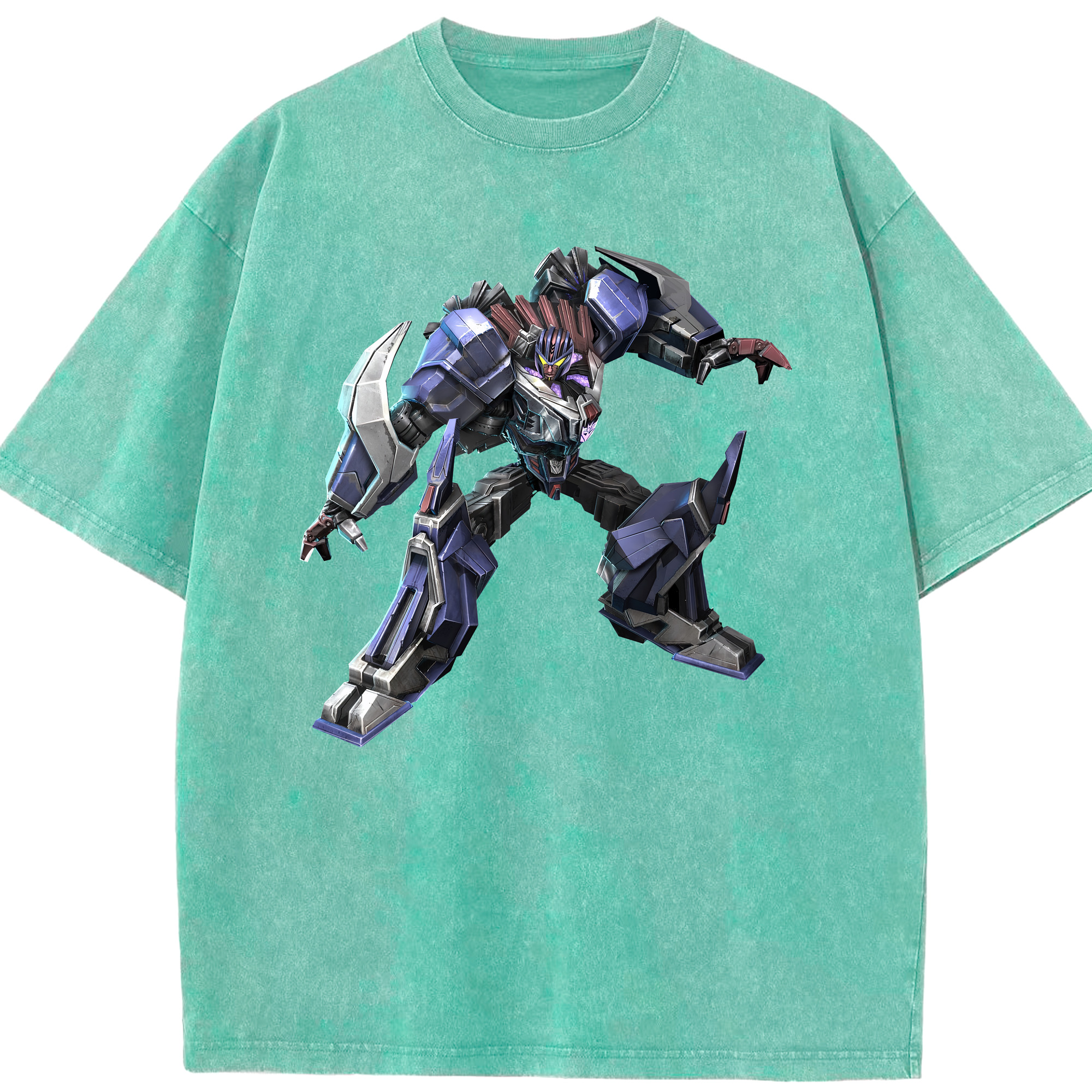 （画像用） Transformers トランスフォーマー 綿100% ヴィンテージ風 半袖Tシャツ（フロントプリント）